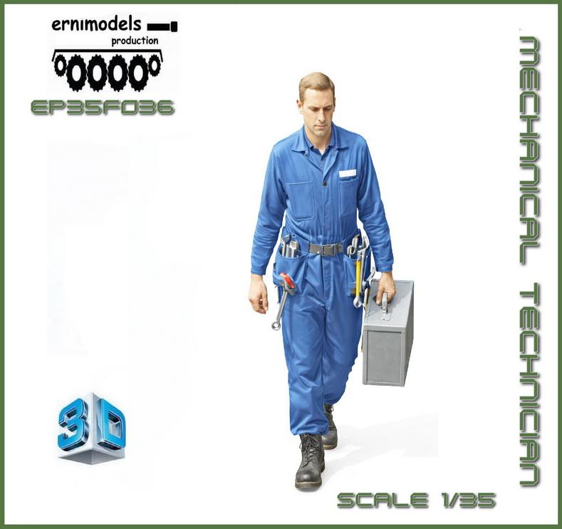 35F036 Figura 3D mechanic
